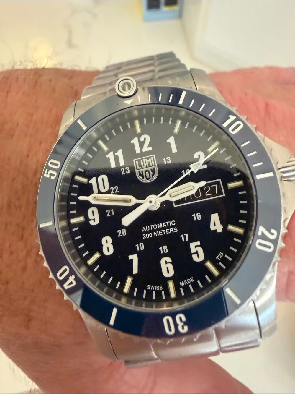 Luminox men stainless
